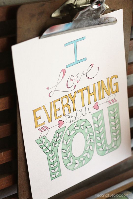 I Love Everything About You by Tried and True | Cool Mom Picks