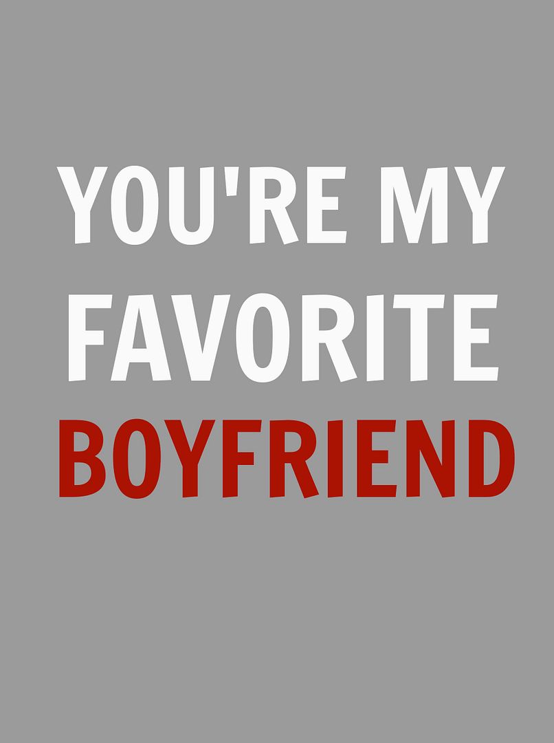 Favorite Boyfriend printable card by Ambrenns | Cool Mom Picks