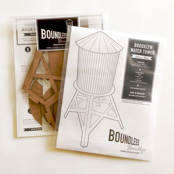 Brooklyn Makers DIY water tower kit | Cool Mom Picks