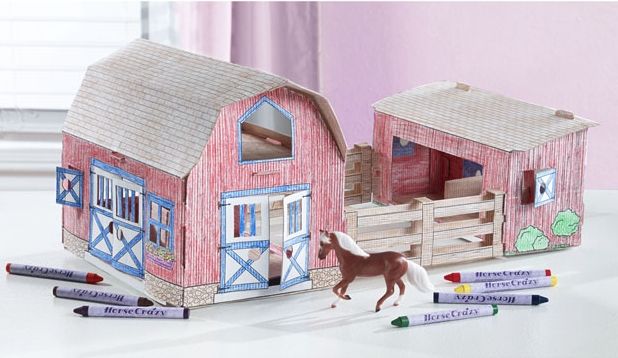 toy horse barn