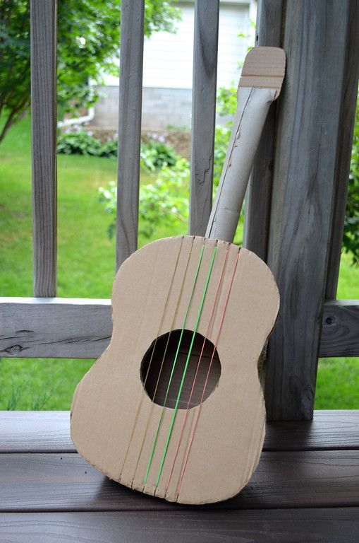 DIY Cardboard Guitar | Cool Mom Picks