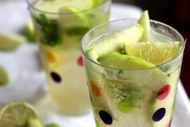 Mocktail recipes: Apple Basil Mojito | Cool Mom Picks