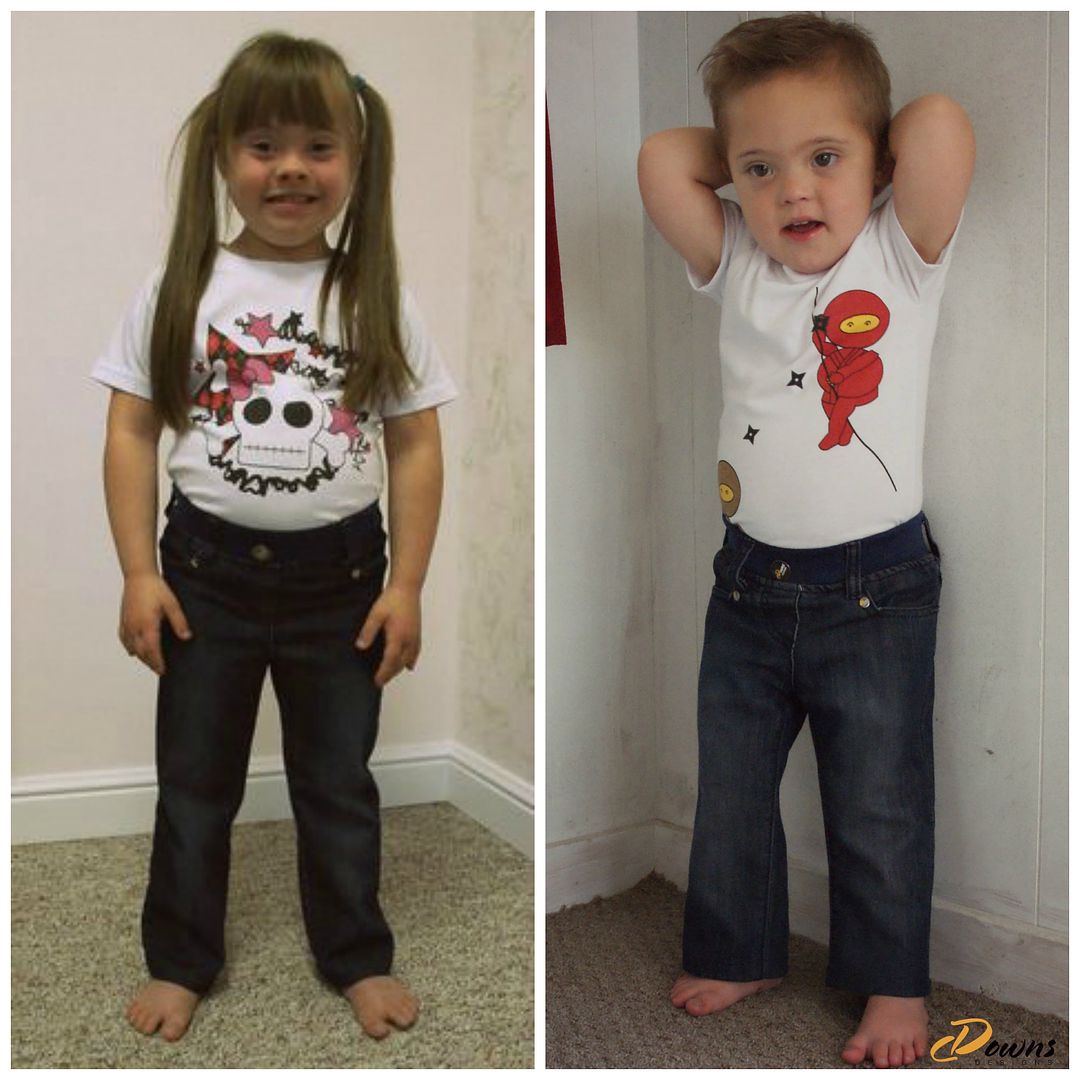 Downs Designs jeans for kids | Cool Mom Picks