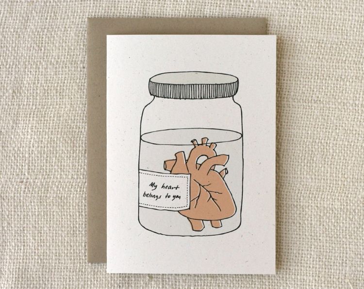 Heart in a jar Valentine | Cool Mom Picks