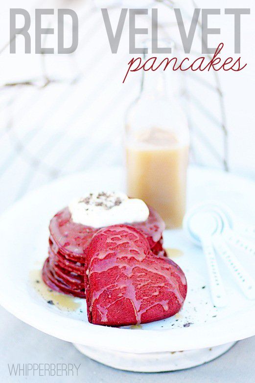 Red Velvet Pancakes for Valentine's Day | Cool Mom Picks