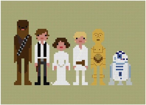 Star Wars cross stitch pattern | Cool Mom Picks