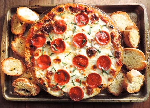 Pizza Dip | Super Bowl recipes | Cool Mom Picks