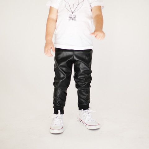 Pleather pants for boys | Cool Mom Picks