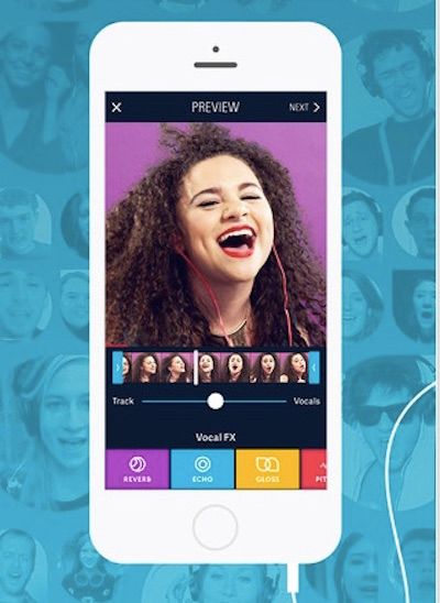 Hook’d app: free social music app that blends selfie culture with karaoke and Vine-style video.