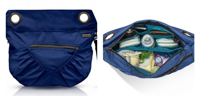 Best diaper bags under $150: Babycargo Georgi Diaper Bag in Blue 