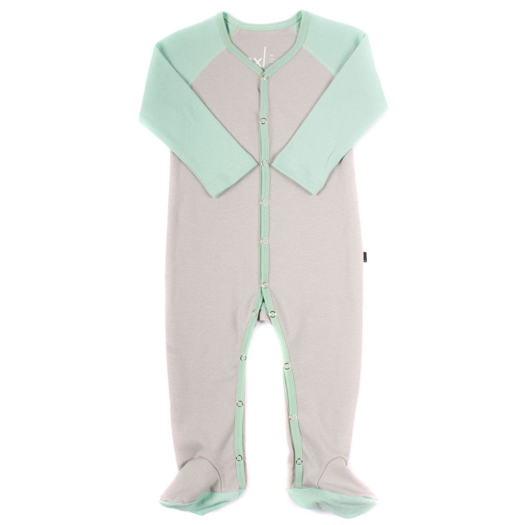 Axl organic infant clothing: mint footie | mompicksprod.wpengine.com