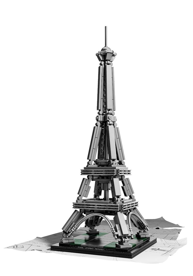 French gifts for kids: LEGO Architecture Eiffel Tower | Cool Mom Picks