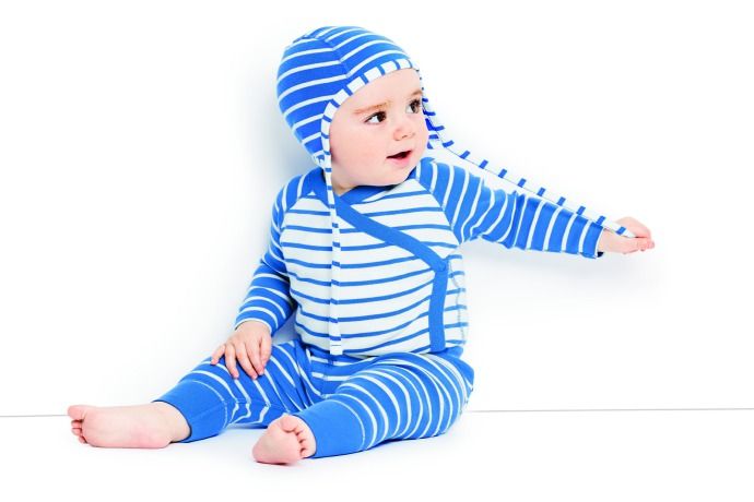 Hanna Andersson Blue Striped Pajamas | Cool Mom Picks