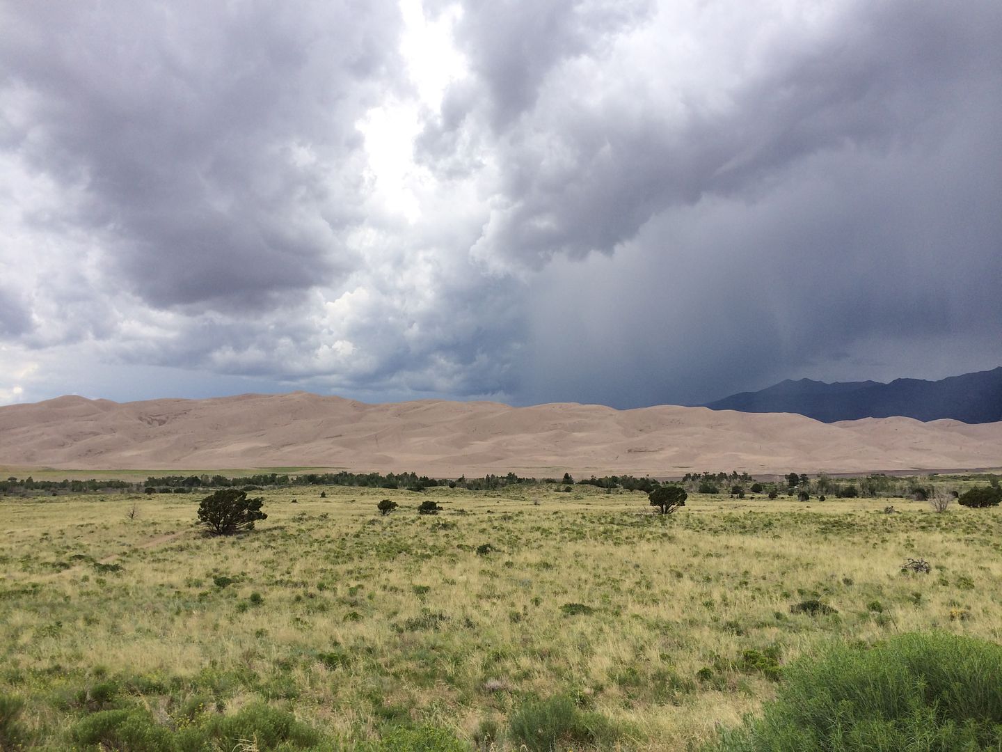 Storms gathering at Great Sand Dunes National Park | Cool Mom Picks