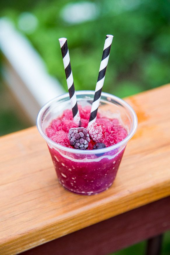 Wine Slushie recipe at Dessert For Two