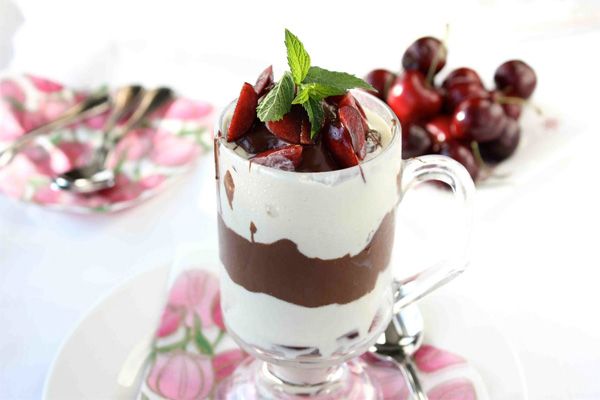 Cherry Nutella Ice Cream Sundae recipe