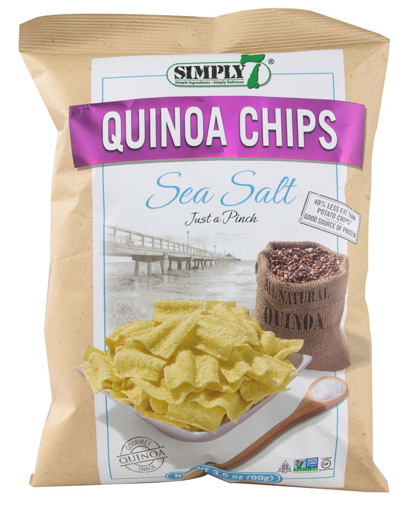 The best high protein snacks for kids on coolmompicks.com : Simply 7 Quinoa Chips