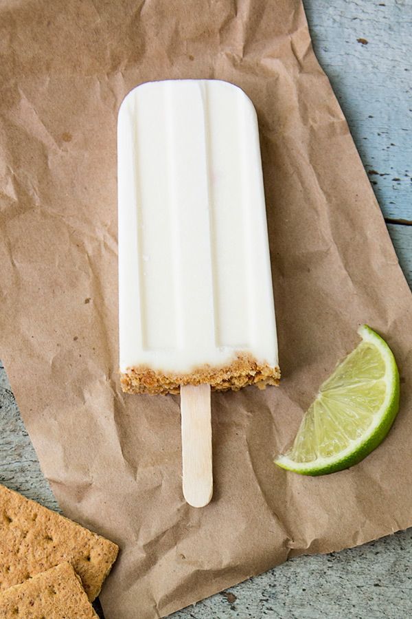 Best summer gourmet popsicle recipes: Key Lime Popsicles at Attune Foods