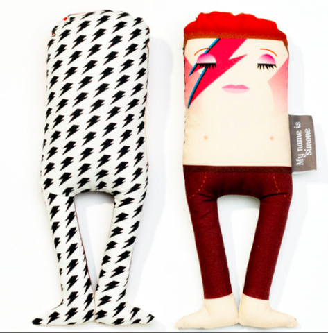Pop Culture dolls by My Name is Simone: Ziggy Stardust