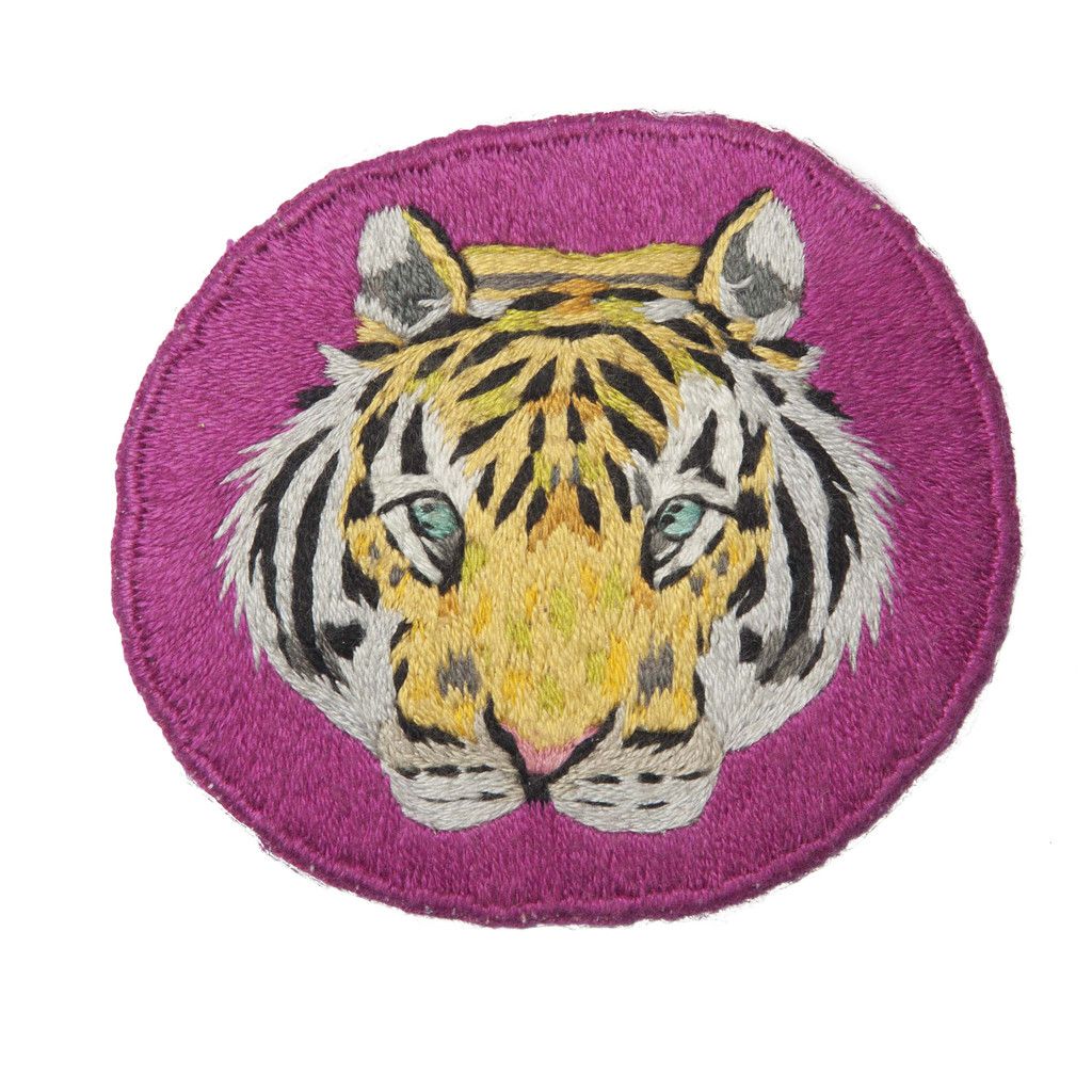 Tiger patch by Indego Africa for DIY craft tutorials at PS I Made This 