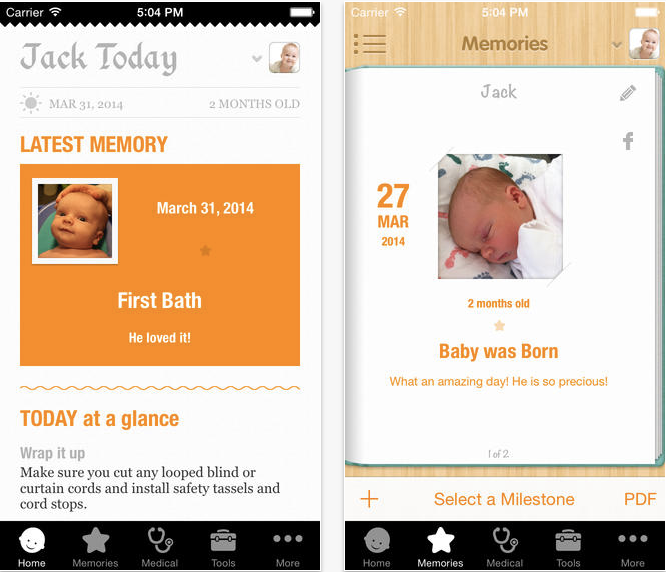 Best paid baby tracking app: Sprout Baby app | Cool Mom Tech