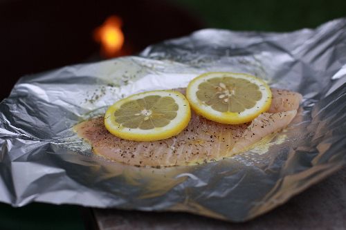 Camping recipes: Fish Packet dinner at Simple Bites | Cool Mom Picks