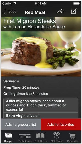 Weber BBQ app is like a cookbook on your phone | Cool Mom Tech 