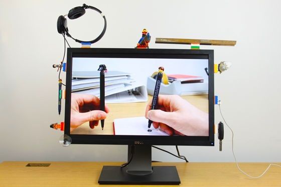 DIY Tech Ideas: LEGO and sugru desk organization on Cool Mom Tech