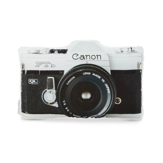 Handmade Canon camera pillow | Cool Mom Tech