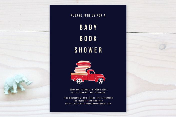 Baby Shower Invitations at Minted - Baby Book Shower Baby Shower Invitations | Cool Mom Picks