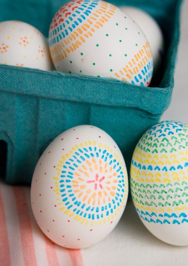Hand drawn eggs by Confetti Sunshine | Cool Mom Picks