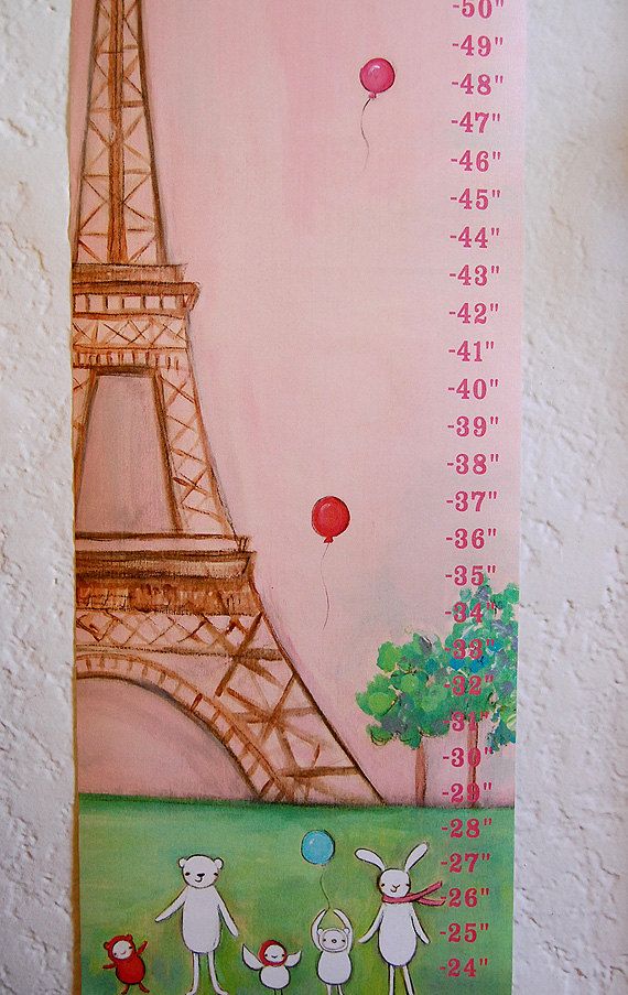 Paris Growth Chart from Creative Thursday | Cool Mom Picks