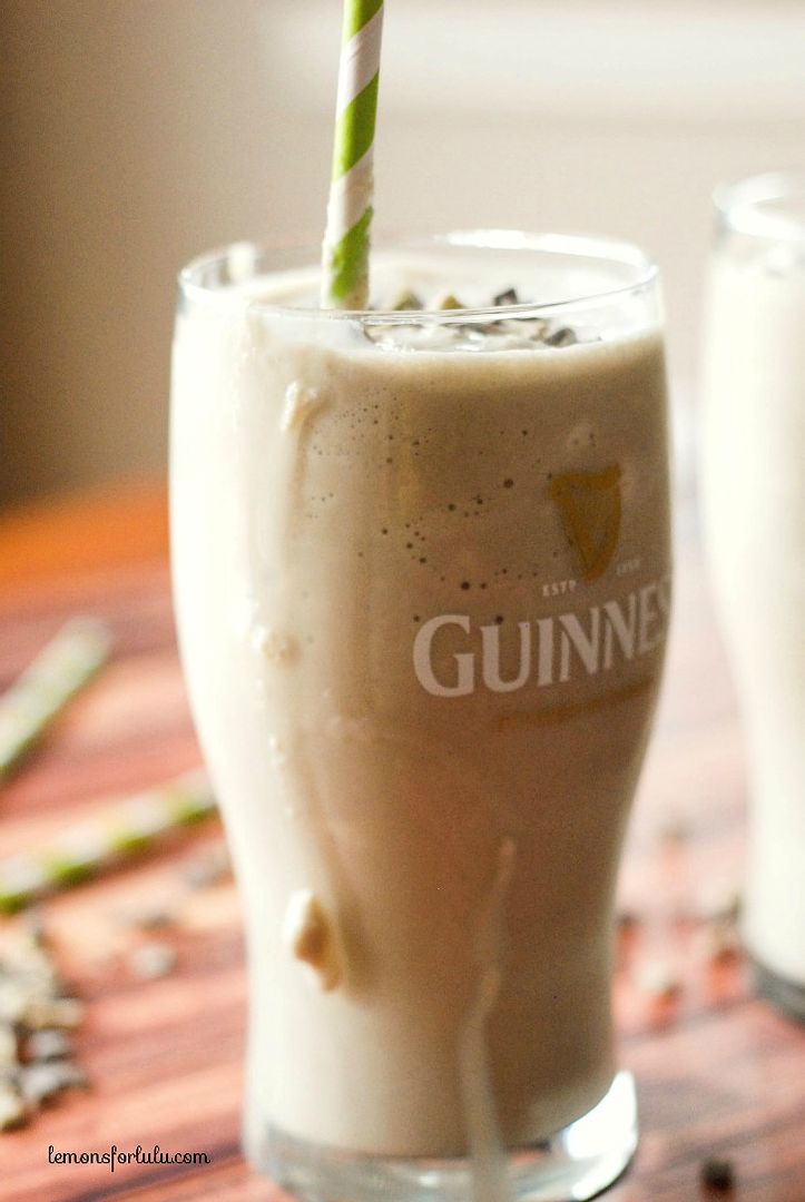 Best boozy desserts: Guinness Milkshake for St. Patrick's Day at Lemons for Lulu | Cool Mom Picks