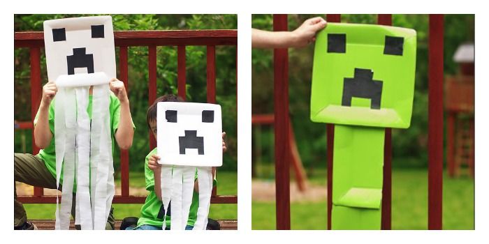 Minecraft Birthday Party Ideas:  Decorations from Alex Nguyen Photo | Cool Mom Picks