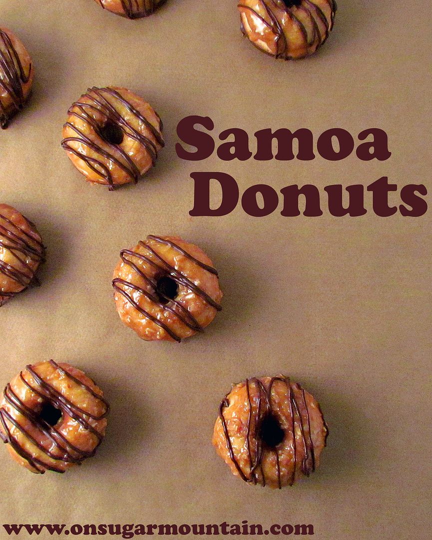 Easy donut recipes: Samoa baked Donuts from On Sugar Mountain | Cool Mom Picks