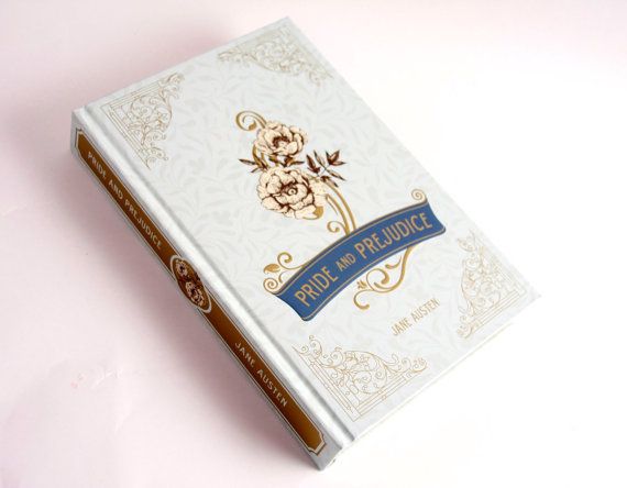 eReader cover that look like books: Pride and Prejudice at Chick-Lit Designs