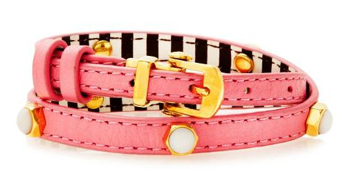 Leather wrap bracelet: Henri Bendel | rstyle affiliate