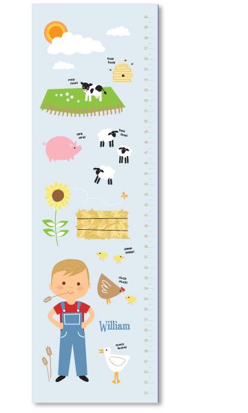 Custom Kids' Growth Chart by Olligraphic | Cool Mom Picks