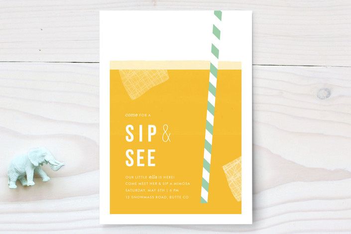 Baby Shower Invitations at Minted - Pleased as Punch Baby Shower Invitations | Cool Mom Picks