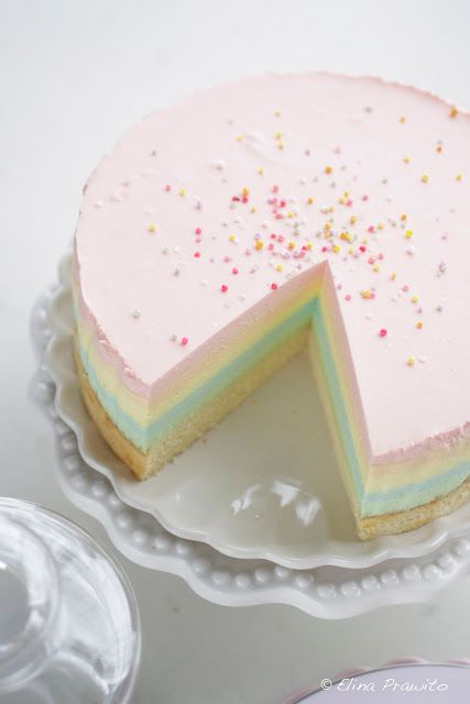 Rainbow recipes - Rainbow Cheesecake for St. Patrick's Day at Bake-A-Boo | Cool Mom Picks