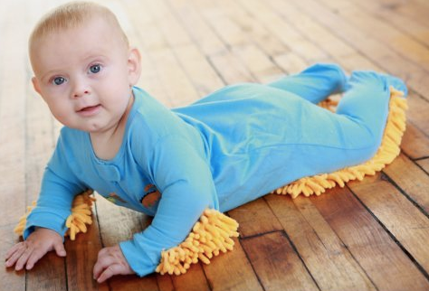 Ridiculous Baby Products: The Baby Mop | cool mom picks