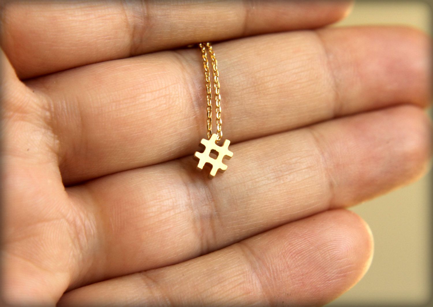 Cool Geeky Jewelry: Hashtag Necklace | Cool Mom Tech 