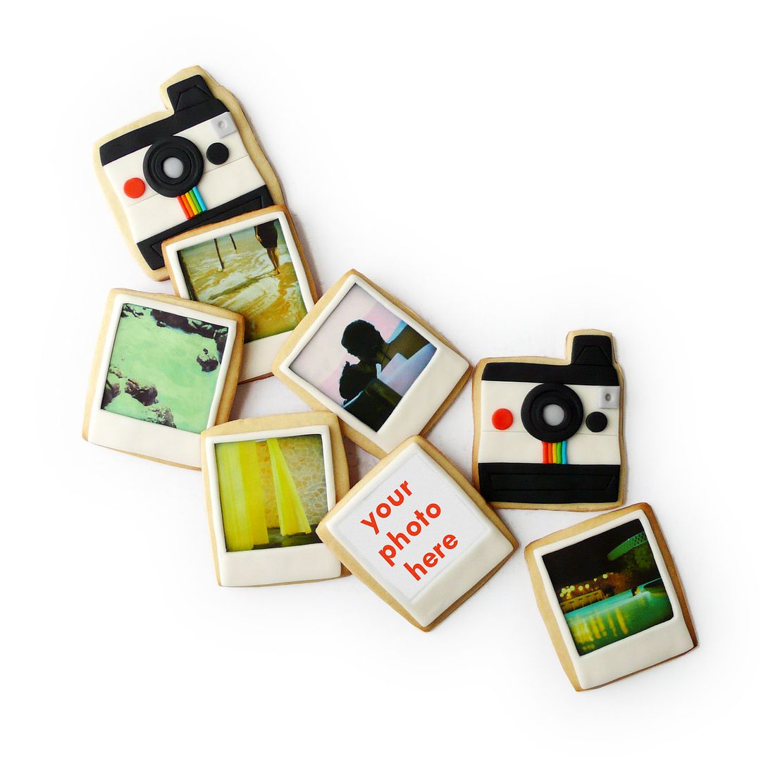 Instagram Photo Gifts: Custom Polaroid Cookies | cool mom tech