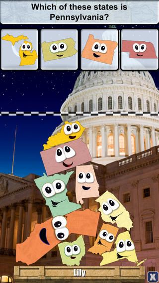 Stack the States app | Cool Mom Tech