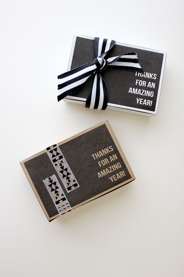 DIY printable gift card boxes for teachers from Delia Creates