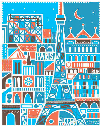 Edward Miller's Paris on Artsy's LittleCollector | Cool Mom Picks