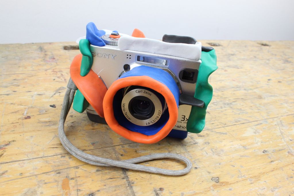 Cool Sugru Ideas: Make a hand-me-down camera kid-friendly