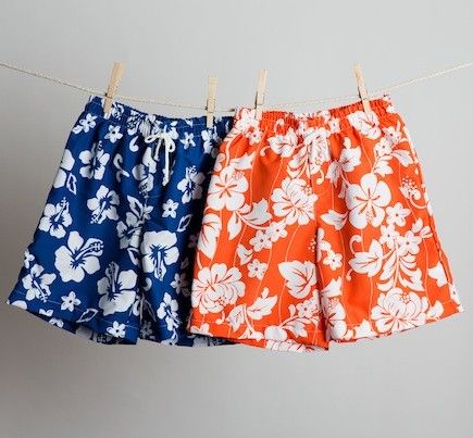 Cool bathing suits for boys: Coastal Dog trunks designed not to chafe