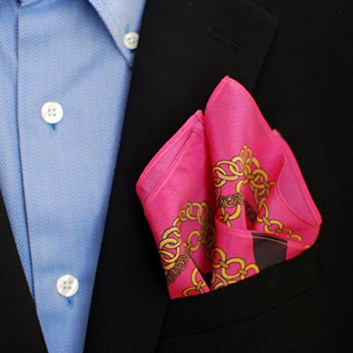 Gifts for the stylish dad: Men’s pocket square by Kristina Hultkrantz