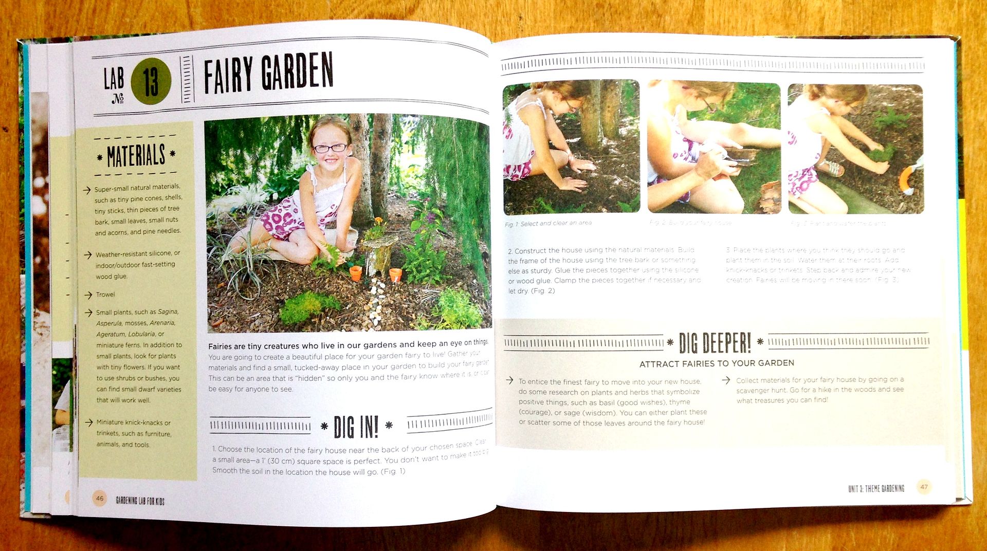 Gardening Lab for Kids book: How to make a fairy garden